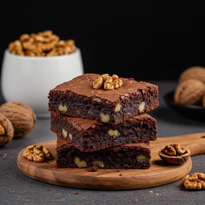 Walnut Brownie (Egg) (1 Pc)